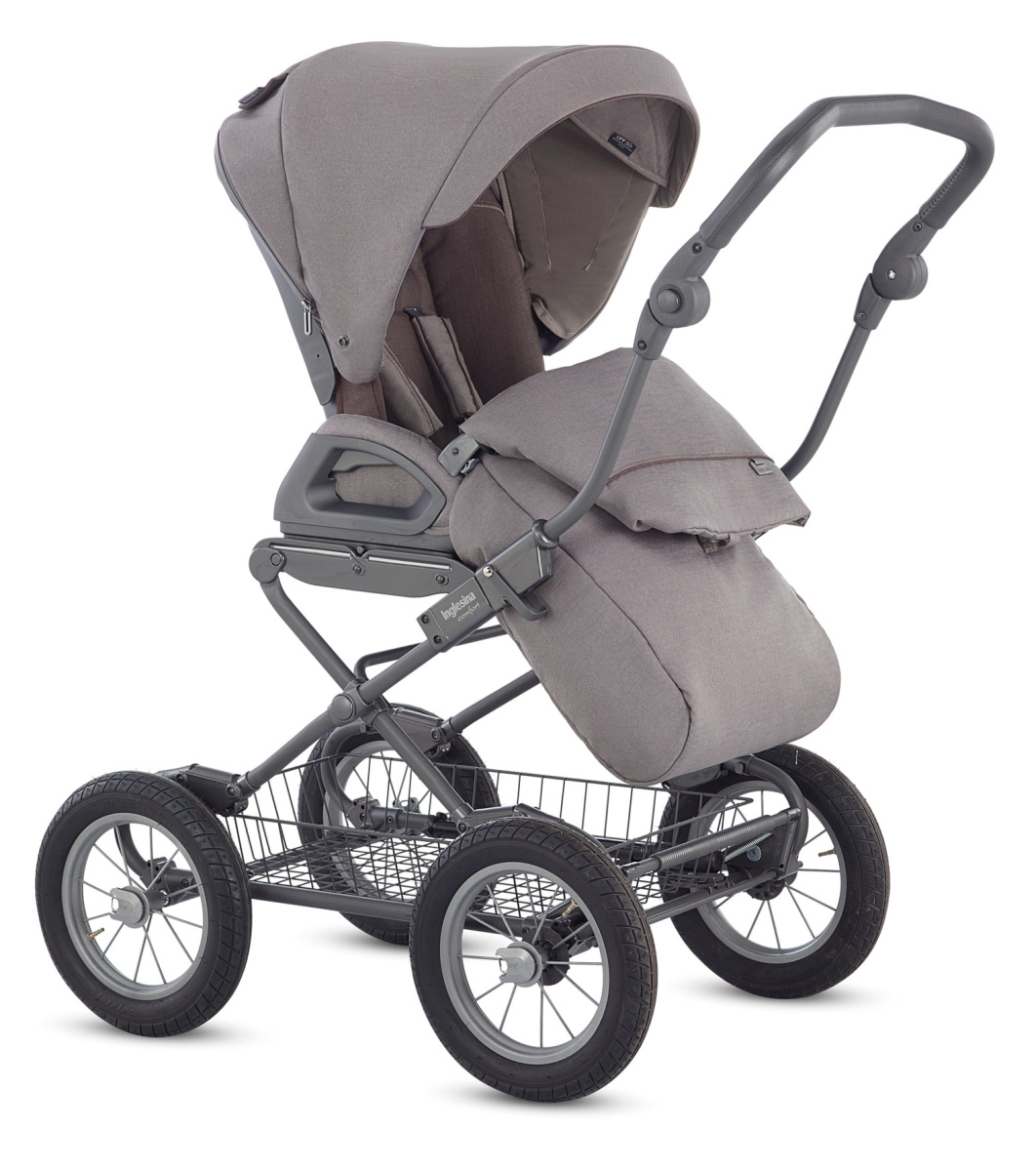 Коляска Sofia System Duo 2 в 1 на шасси Ergo Bike (AA15K6SDG + AE15H6100), цвет SIDERAL GREY