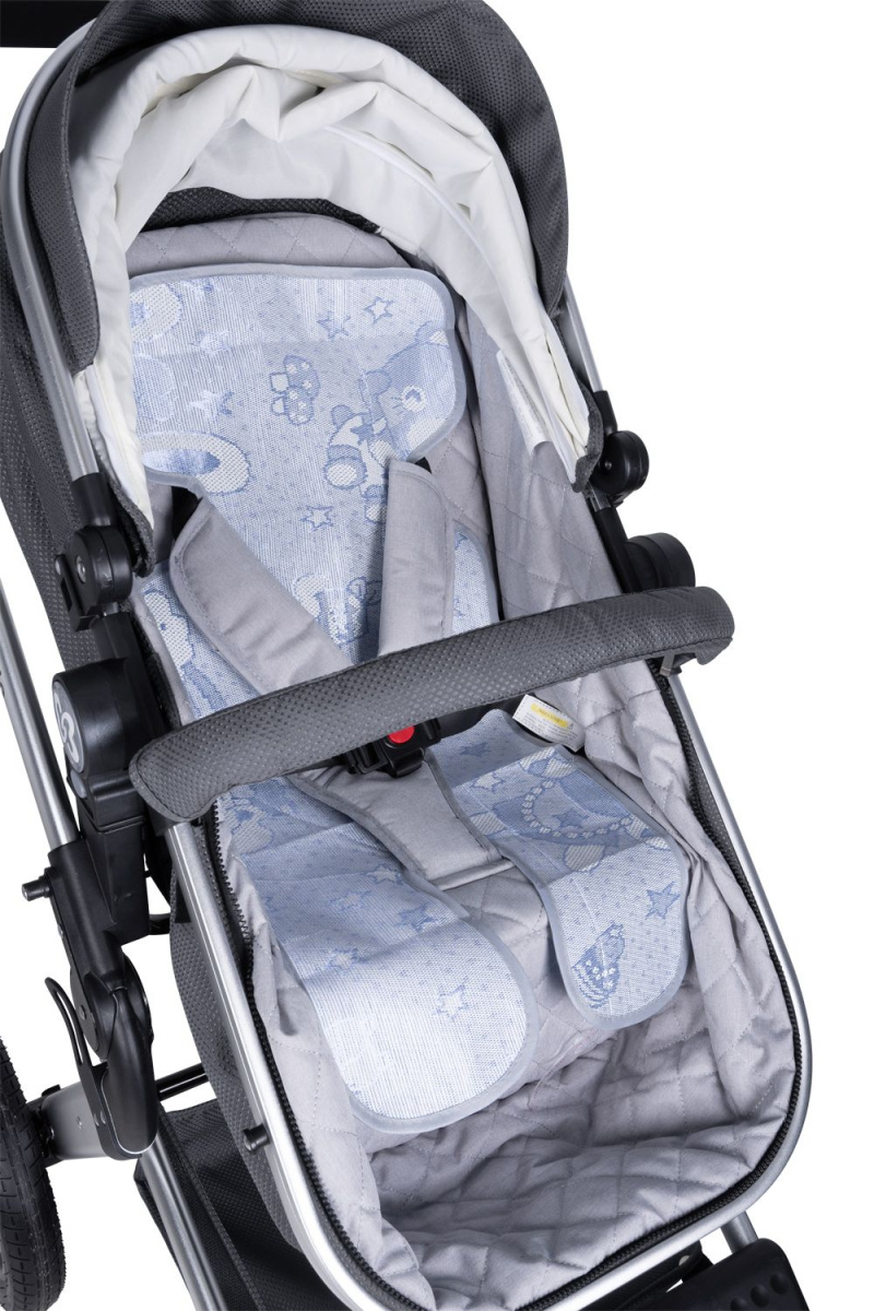 Коляска трансформер Farfello Diamond All-season (Электрический Серый)