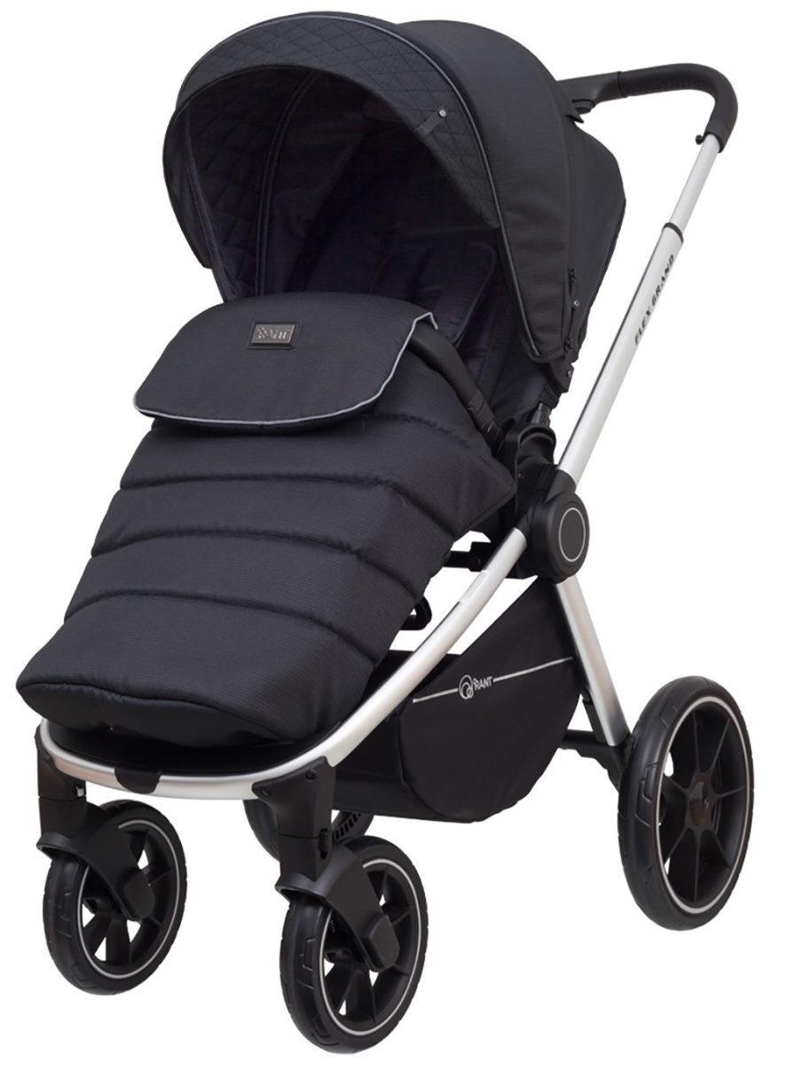 Коляска 3 в 1 Rant Flex Grand Midnight Black черный