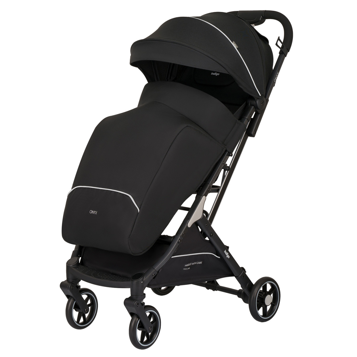 Коляска прогулочная Indigo ONYX черный