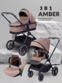 Коляска 3 в 1 Mowbaby Amber Coffee