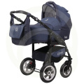 Коляска 2 в 1 Rant Fenix Len 01 синий