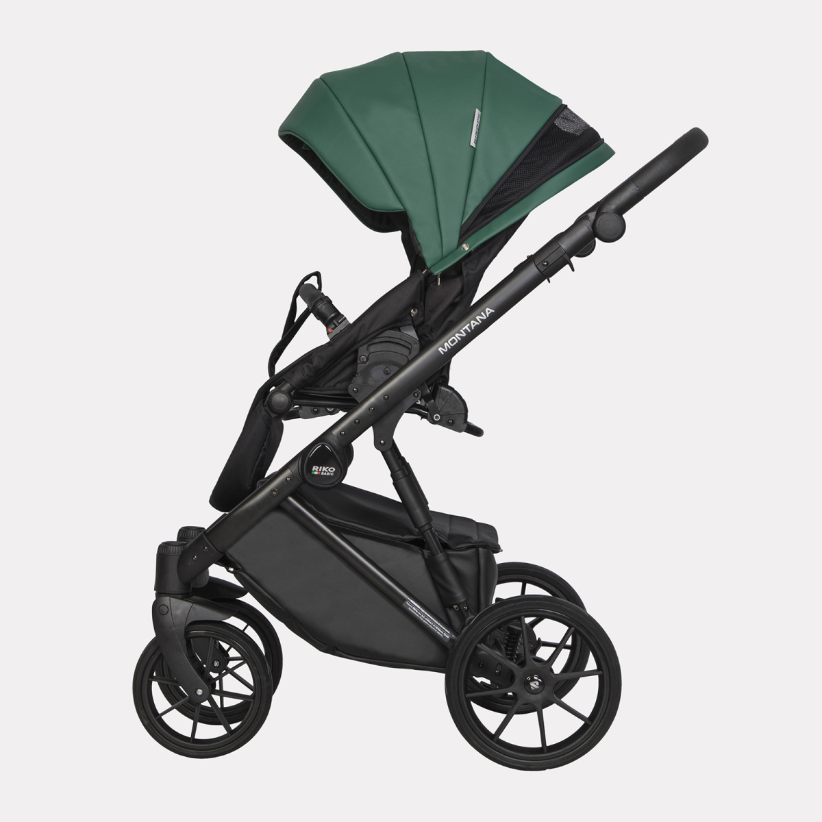 Коляска 2 в 1 Riko Basic Montana Ecco 13 emerald