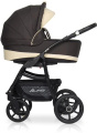 Коляска 3 в 1 Riko Basic Alfa Ecco 08 коричнево-бежевый