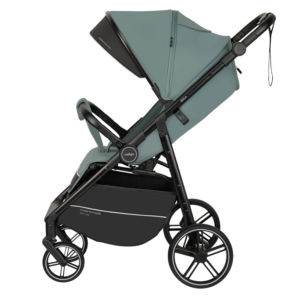 Коляска прогулочная Indigo ERA зеленый