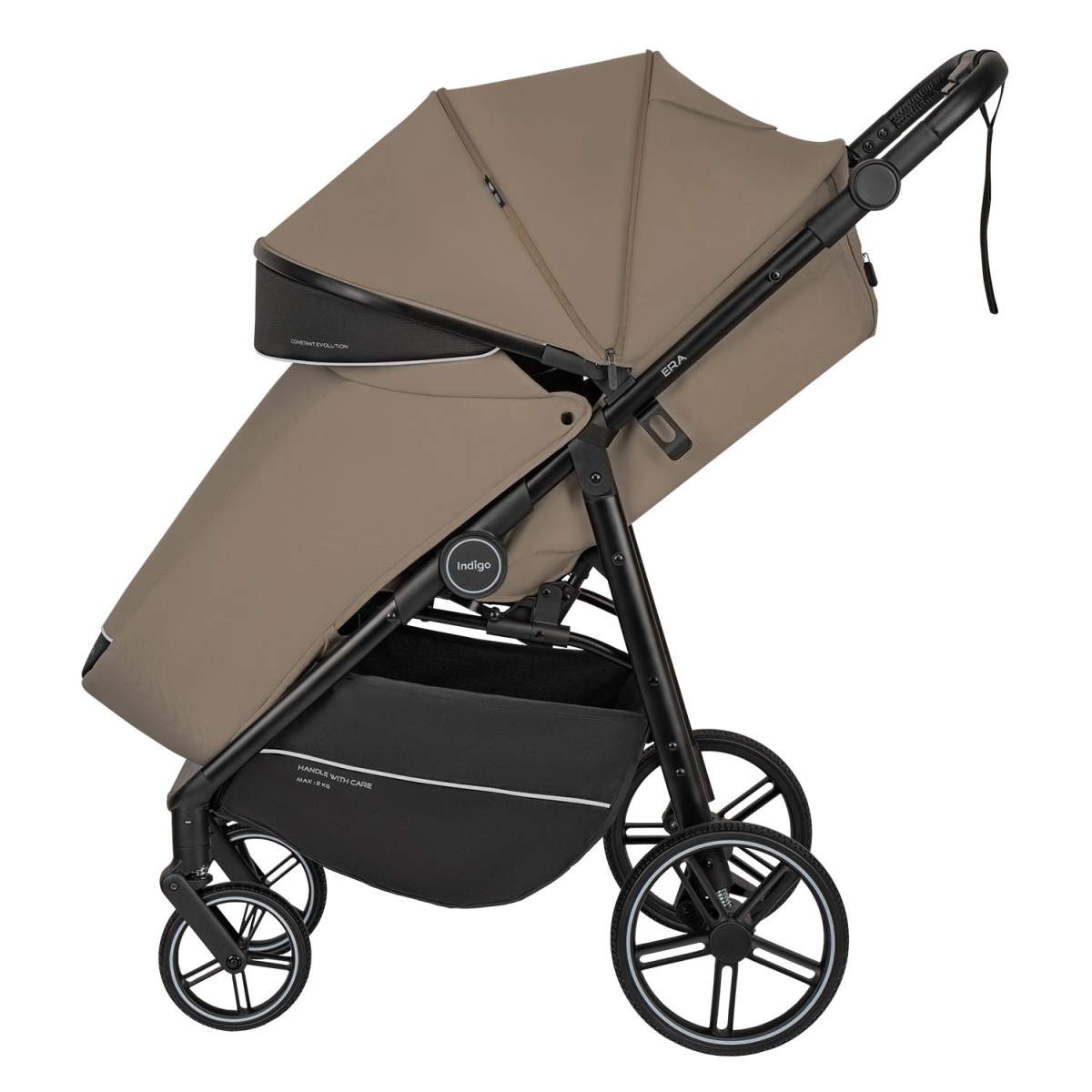 Коляска прогулочная Indigo ERA бежевый