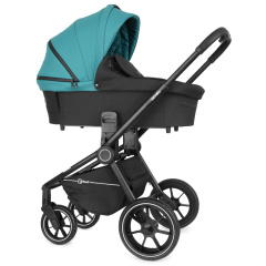Коляска 2 в 1 Rant Senso Deep Malachite бирюзовый