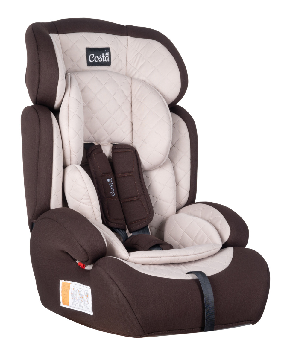 Автокресло детское Farfello CS-003 коричневый/бежевый Brown/Camel,YB702A/br