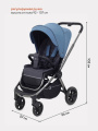 Коляска прогулочная Rant Flex Pro 2023 RA099 Blue