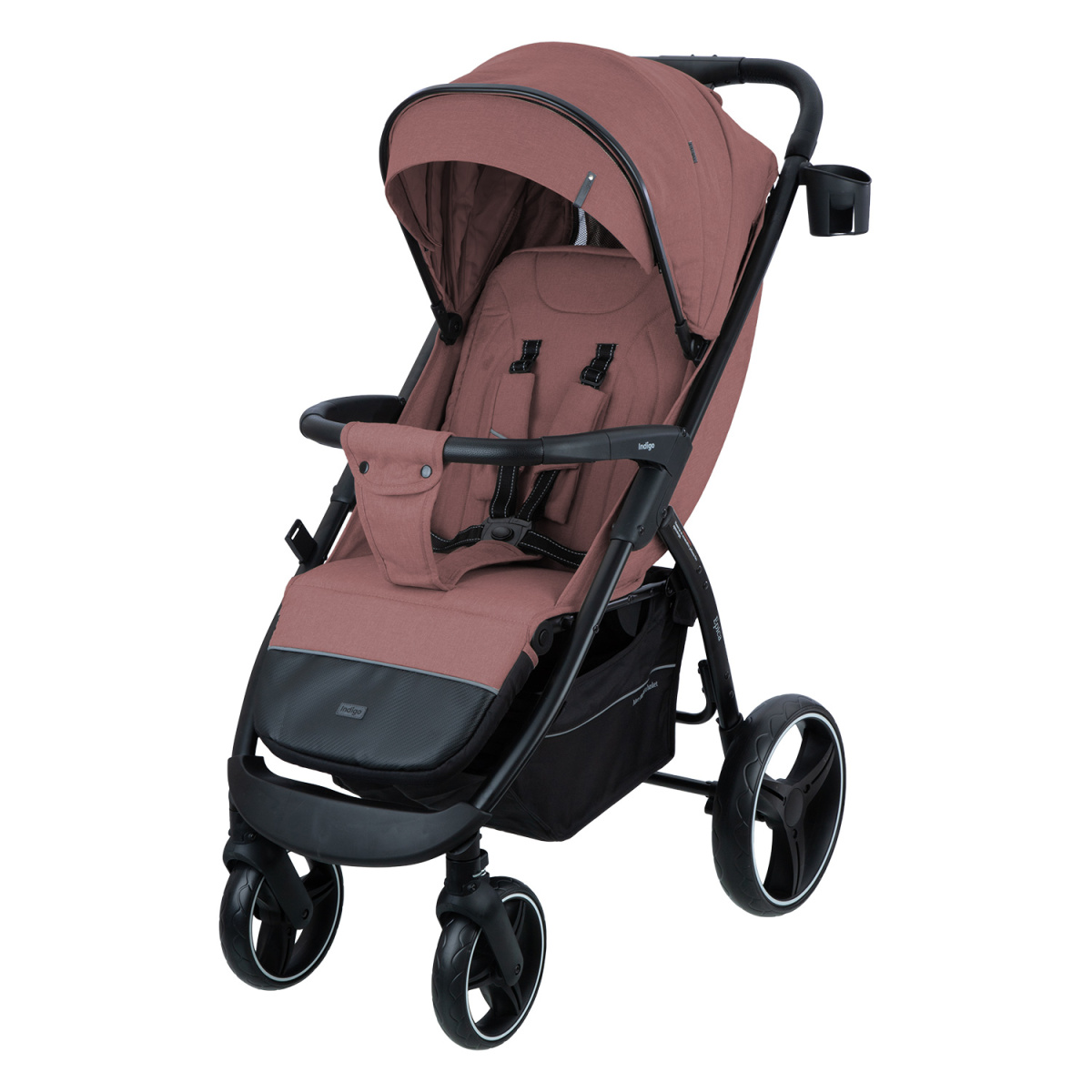 Коляска прогулочная Indigo EPICA XL розовый