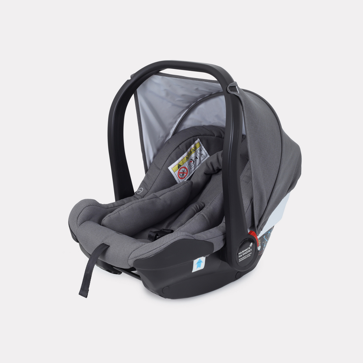 Коляска 3 в 1 RANT FLEX PRO 2023 RA075 GREY