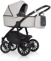 Коляска 3 в 1 Riko Villa 03 светло-серый