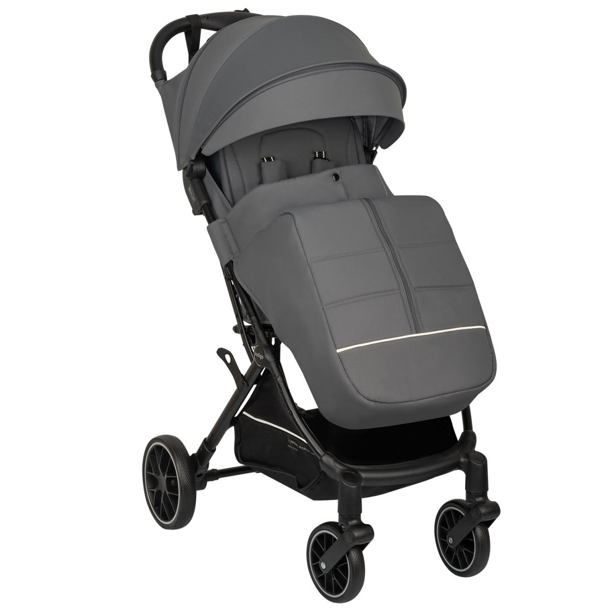 Коляска прогулочная Indigo SKIP темно-серый