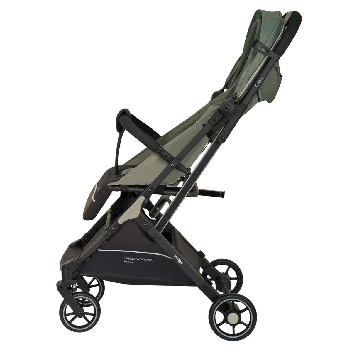 Коляска прогулочная Indigo ONYX оливковый