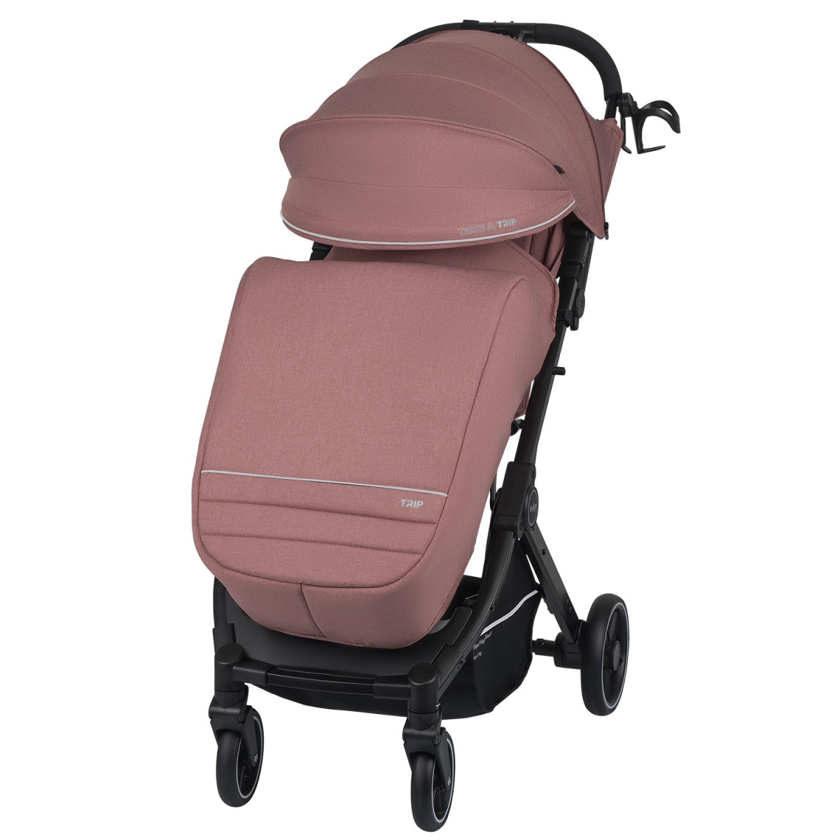 Коляска прогулочная Indigo TRIP розовый