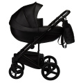 Коляска 2 в 1 Indigo Tour Eco, Te 06 (Черная кожа)