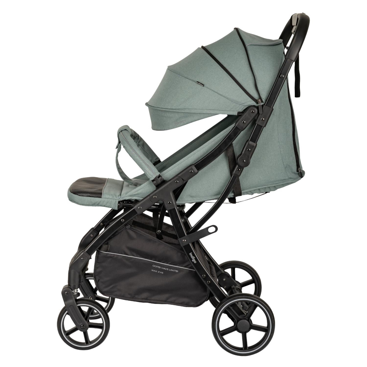 Коляска прогулочная Indigo FROST зеленый