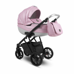 Коляска 2 в 1 Camarelo Zeo Eco, Пудровая кожа (ZEO-02)