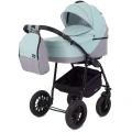 Коляска 3 в 1 Rant Siena 2024 10 серый-ментоловый