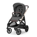 Коляска 3 в 1 Inglesina Aptica New с подставкой под люльку Stand Up, Velvet Grey