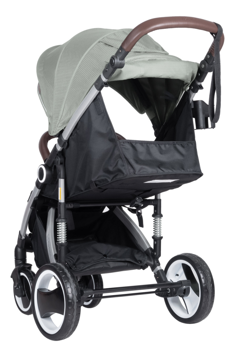 Коляска детская прогулочная Farfello Bino Angel Plus (Steel Gray Стальной серый)