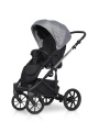 Коляска 2 в 1 Riko Basic Vest Lux 01 Crystal серый