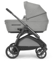 Коляска 3 в 1 Inglesina Aptica New с подставкой под люльку Stand Up, Satin Grey