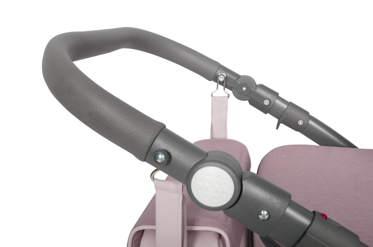 Коляска 3 в 1 Riko Marla 01 розовый