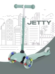 Самокат 3-х колесный Rant Jetty Green