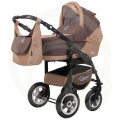 Коляска 2 в 1 Rant Fenix Len 05 коричнево-бежевый