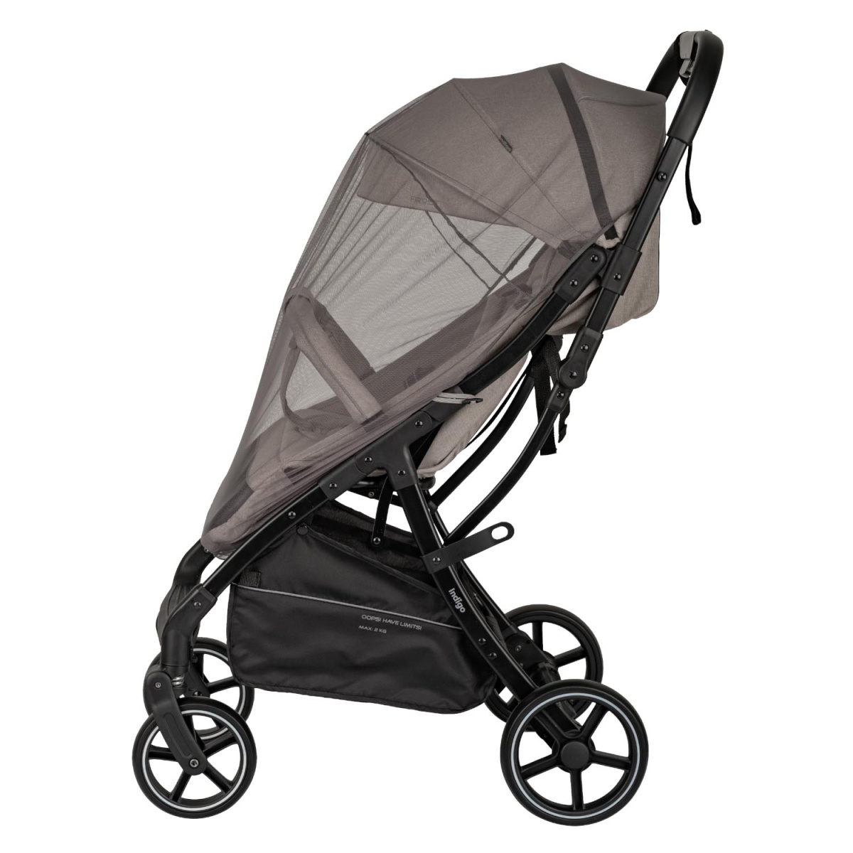 Коляска прогулочная Indigo FROST бежевый