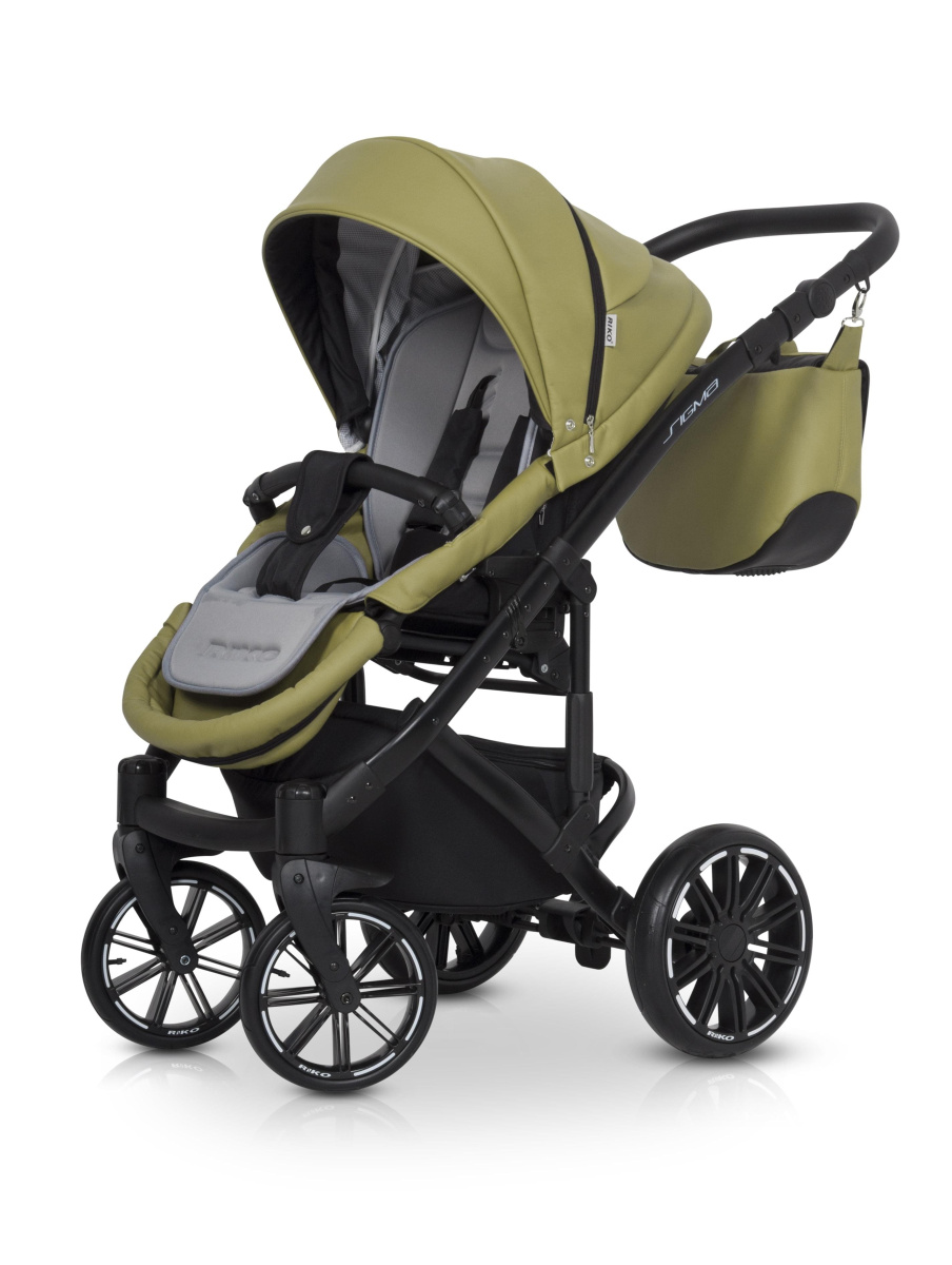 Коляска 2 в 1 Riko Sigma 05 оливковый