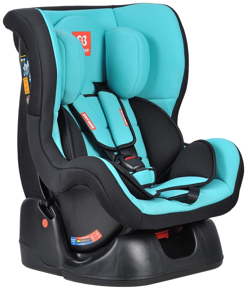 Автокресло детское Farfello GE-B Мятно-чёрный mint+black