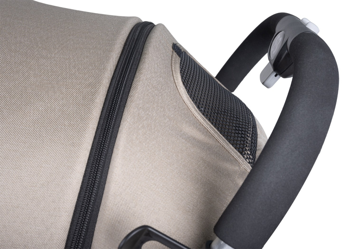 Коляска детская прогулочная Farfello Comfy Go (New Beige/ Бежевый (серебро)CG-33)