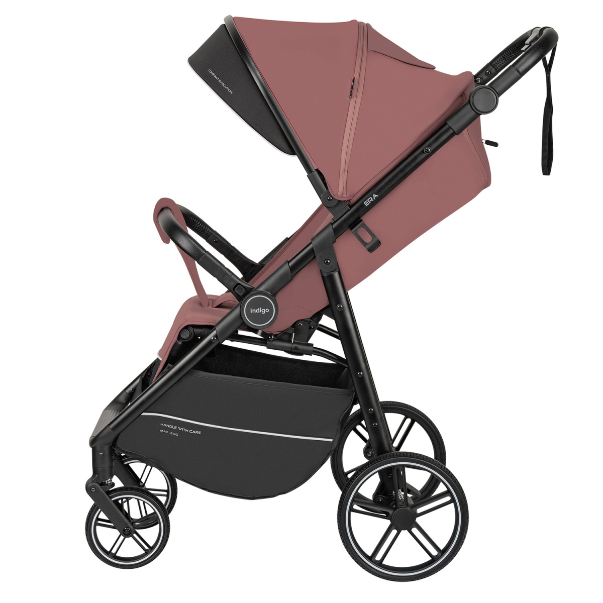 Коляска прогулочная Indigo ERA розовый
