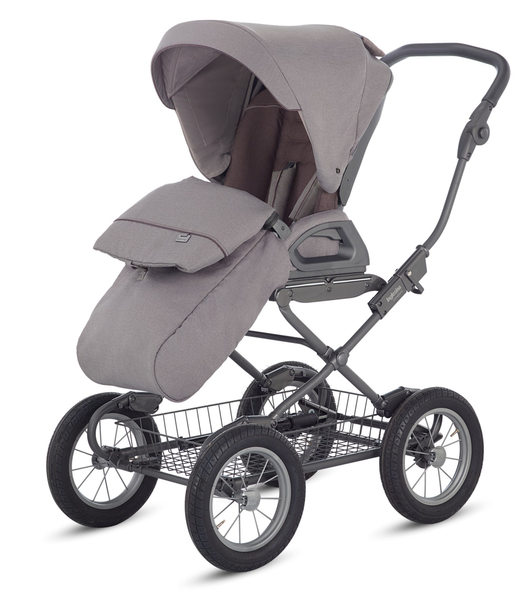 Коляска Sofia System Duo 2 в 1 на шасси Ergo Bike (AA15K6SDG + AE15H6100), цвет SIDERAL GREY