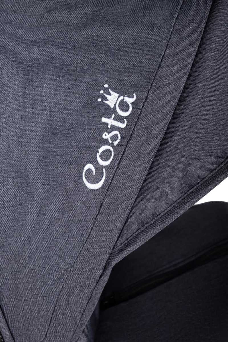 Коляска детская прогулочная Farfello COSTA Jenny + (Steel Grey/ Темно-серый)