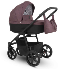 Коляска Camarelo Picco 3 в 1 гранатовый меланж