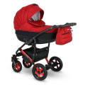 Коляска Camarelo Sevilla XSE 2 в 1 красный