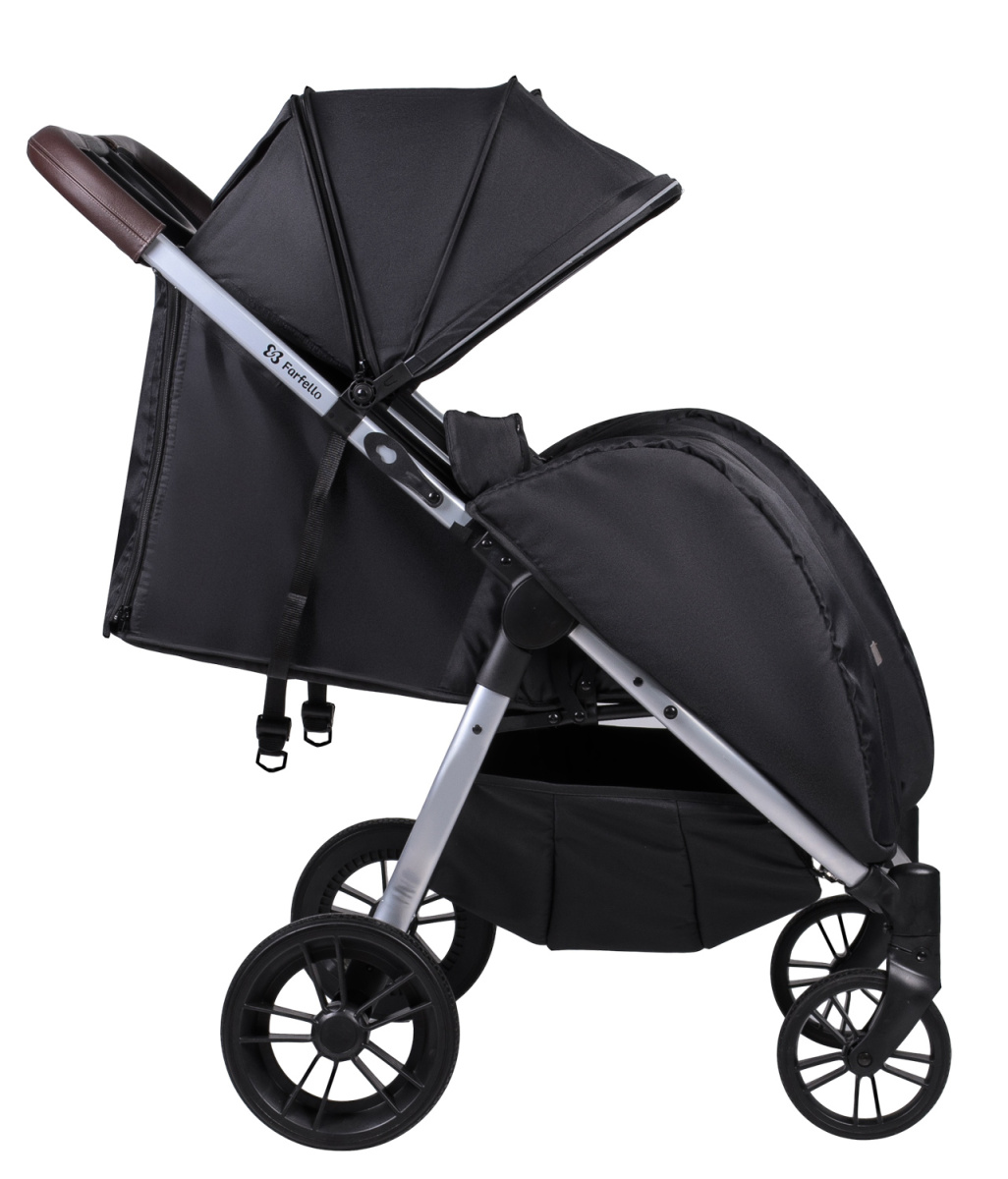 Коляска прогулочная Farfello Lane Max Comfort (Onyx Black/чёрный)