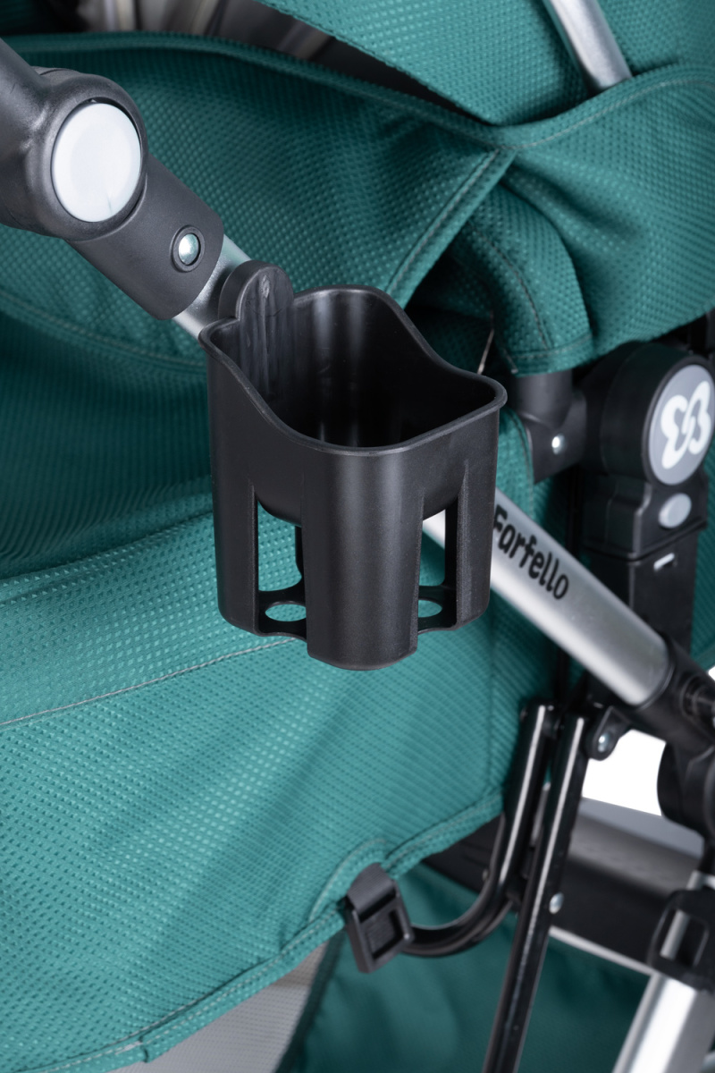 Коляска трансформер Farfello Diamond All-season (Бирюзовый)