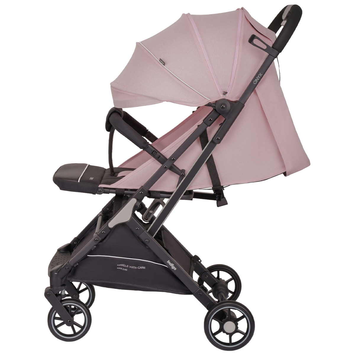 Коляска прогулочная Indigo ONYX розовый