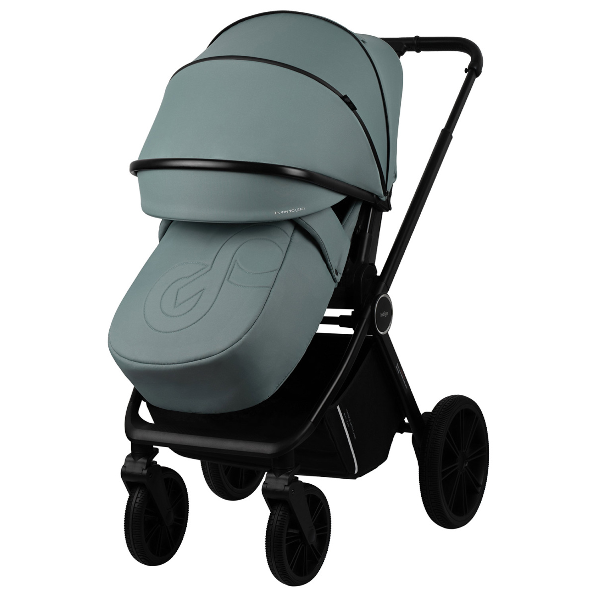 Коляска 2 в 1 Indigo STING зеленый