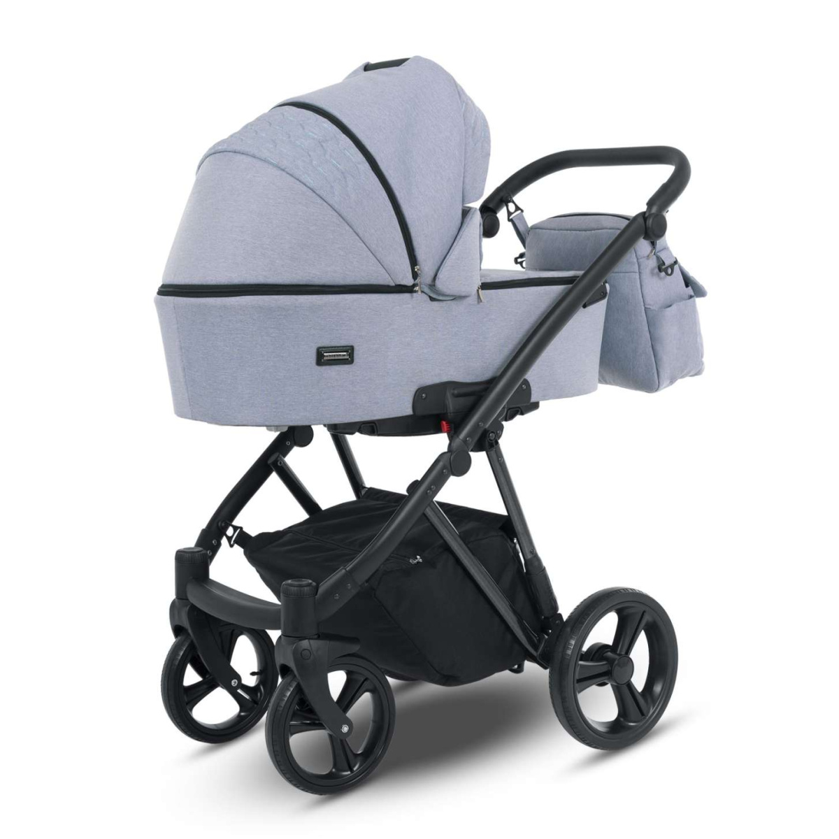 Коляска Camarelo Faro 3 в 1 голубой меланж