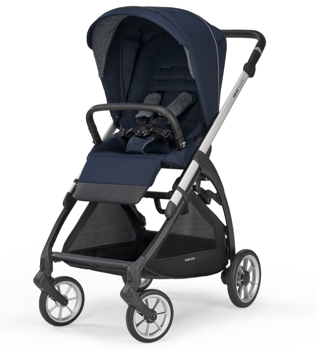 Коляска 2 в 1 Inglesina Electa с подставкой под люльку Stand Up,  Soho Blue