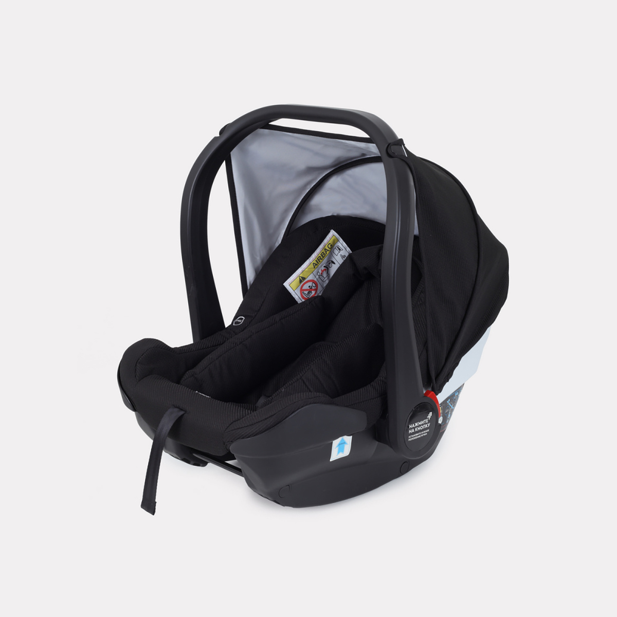 Коляска 3 в 1 RANT FLEX PRO 2023 RA075 BLACK