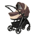 Коляска 2 в 1 Rant Neo коричнево-бежевый