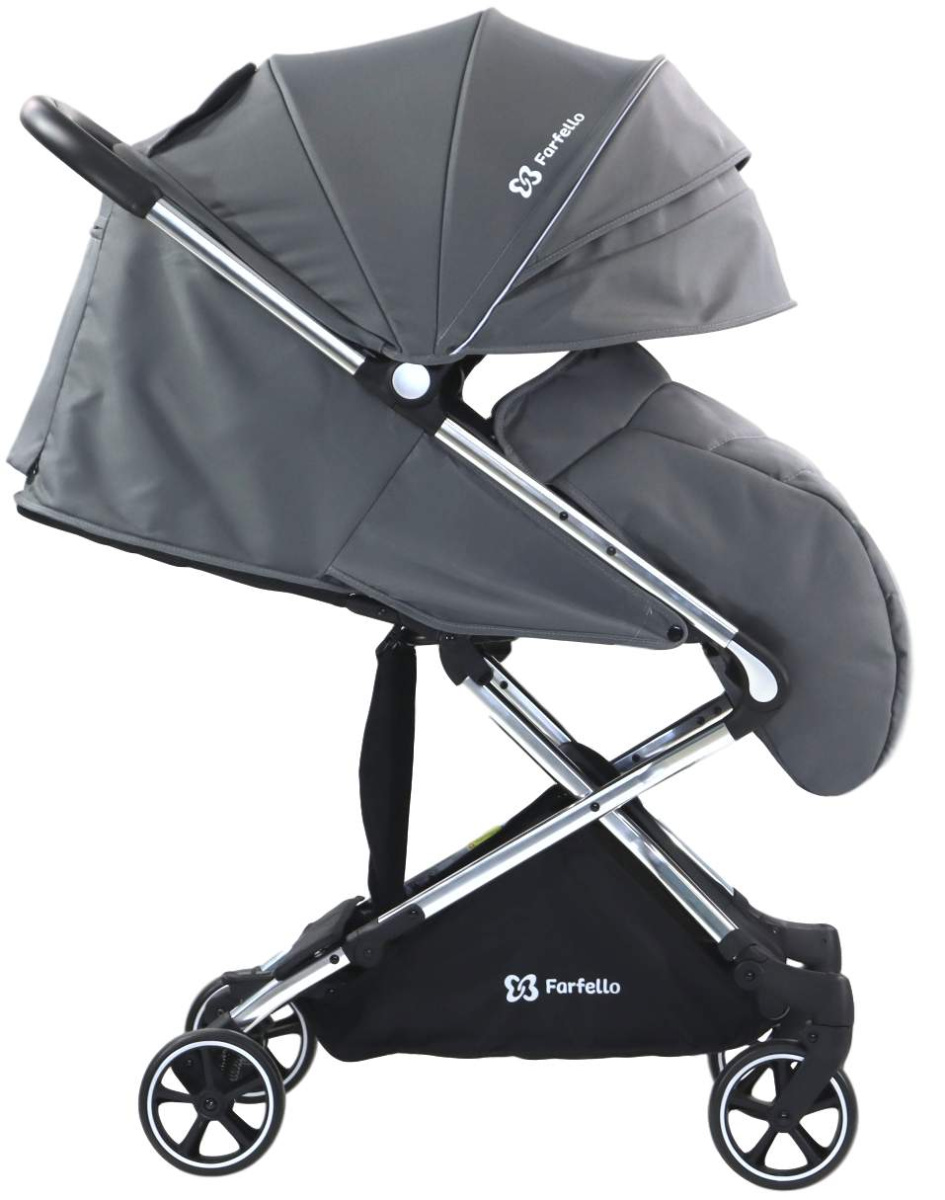 Коляска детская прогулочная Farfello Bliss  (Grey/ Серый)