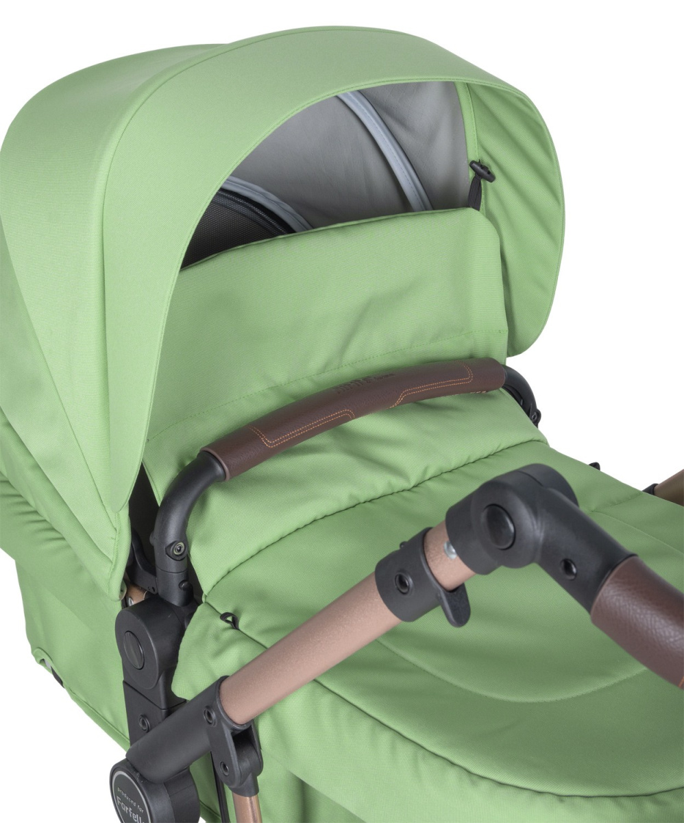 Коляска трансформер Farfello Aimile Original New Gold (Базилик NDG-4)