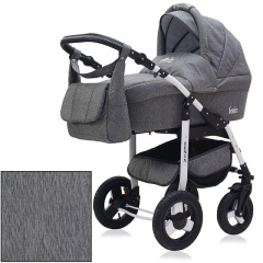 Коляска 2 в 1 Rant Fenix Prime 02 серый джинс